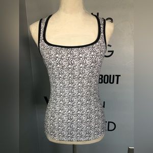 MANDARIN BLUE YOGA TOP Size S